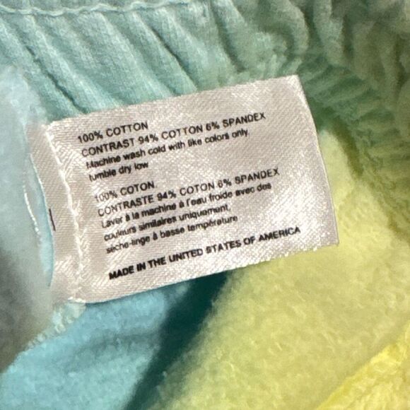 Frankie's Bikinis Aiden Sweatpant Rainbow Tie Dye medium - Picture 4 of 5